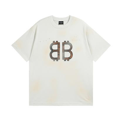 Balenciaga | Rusted BB Bitcoin Logo T-Shirts