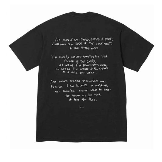 Supreme x Corteiz | Rules The World Tee | Black