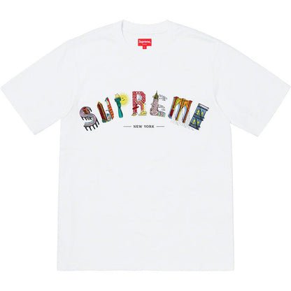 Supreme | New York City Tee | Black / White