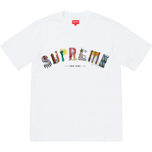 Supreme | New York City Tee | Black / White