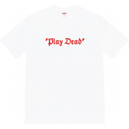 Supreme | “Play Dead” Graphic Tee | White
