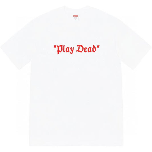 Supreme | “Play Dead” Graphic Tee | White