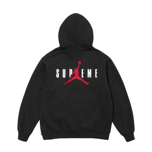 Supreme x Jordan | Black Jumpman Hoodie