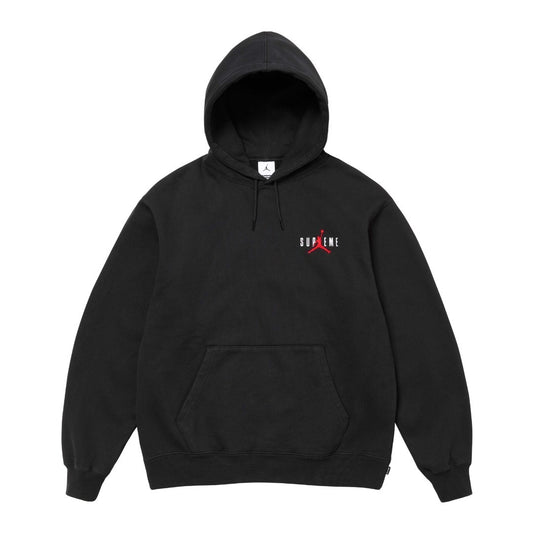 Supreme x Jordan | Black Jumpman Hoodie