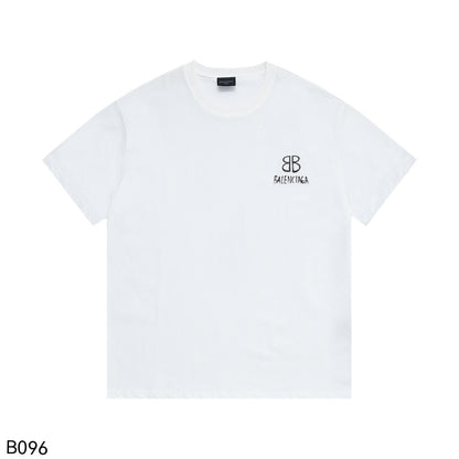 Balenciaga | Dual Logo Tee | White