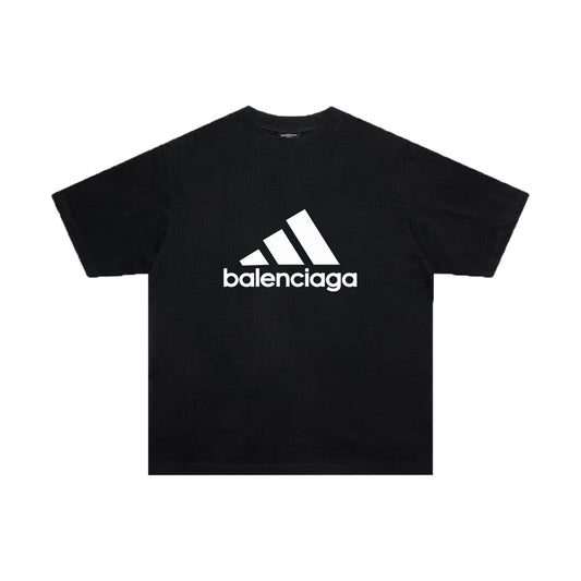Balenciaga | Sport Logo Tee | Black & White