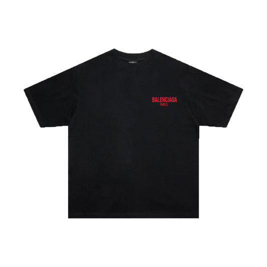 Balenciaga | Classic Logo Tee | Black & White