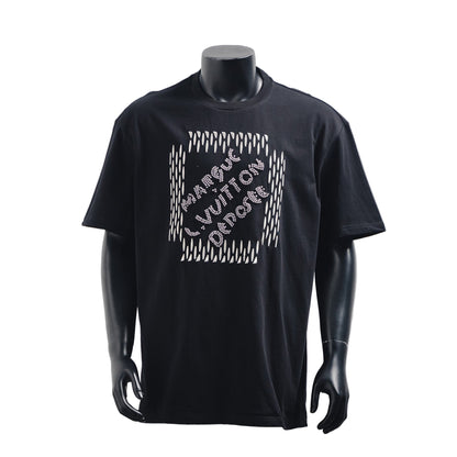 Louis Vuitton | Graphic Monogram Tee | Black & Navy