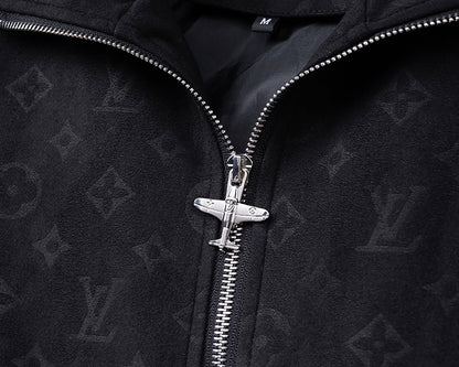 Louis Vuitton | Monogram Jacquard Track Jacket | Black