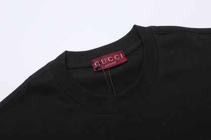 Gucci | Monogram Logo Tee | White, Red & Black