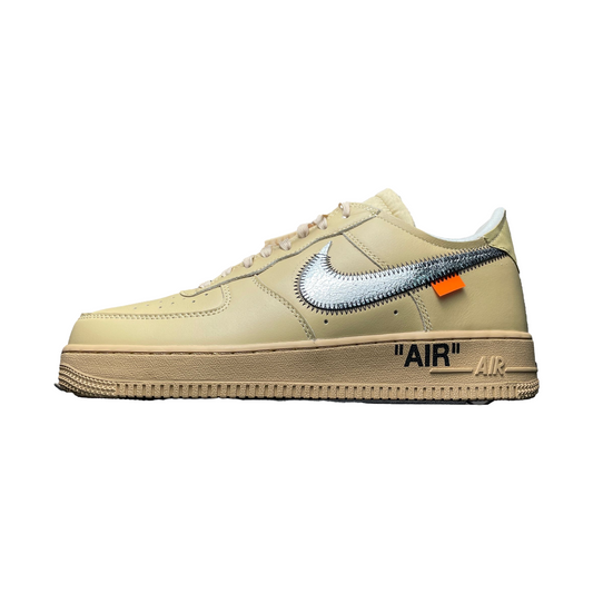 Nike Air Force 1 Low x Off-White | Beige & Metallic Silver