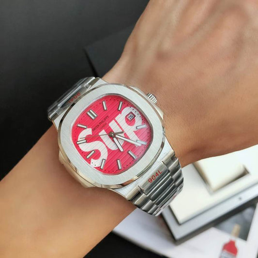 Patek x Supreme | Patek Philippe | Men's Watch | Red