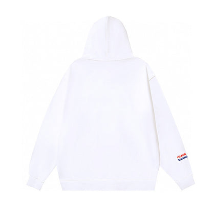 Off-White | Varsity Crest Hoodie | Black & White