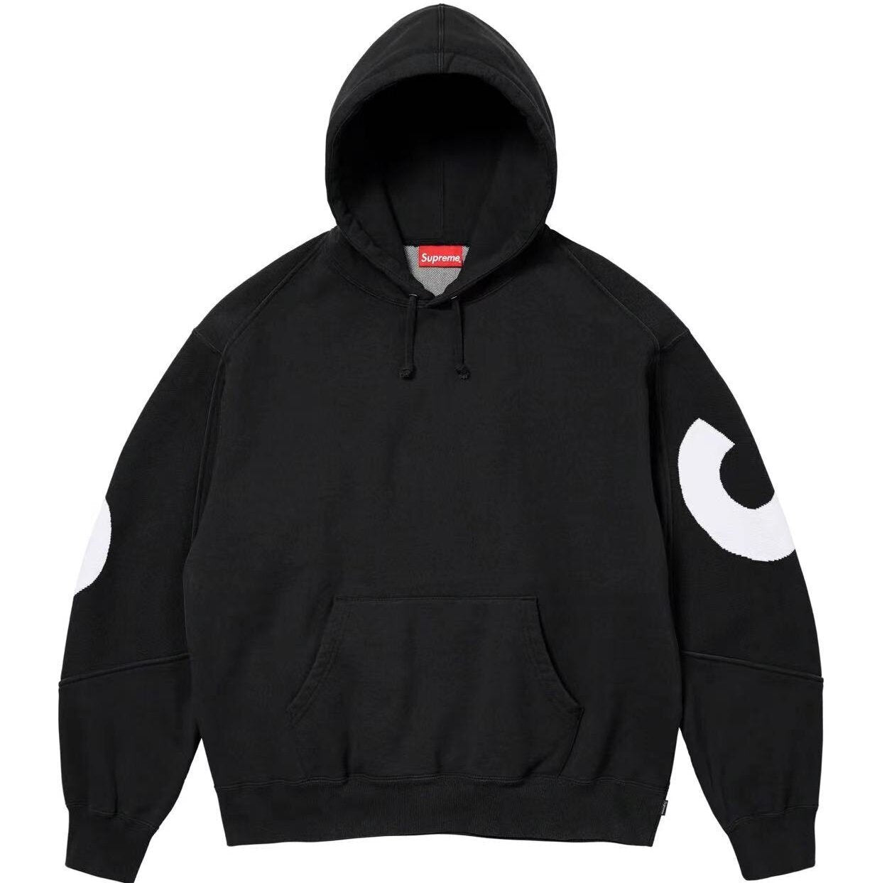 Supreme | Hoodie | Big Logo Jacquard Black