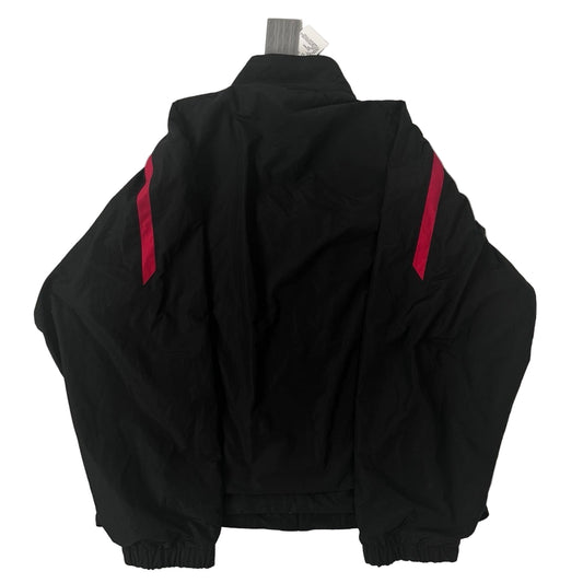 Balenciaga x Puma | Black Crest Track Jacket | Red Stripe Detail
