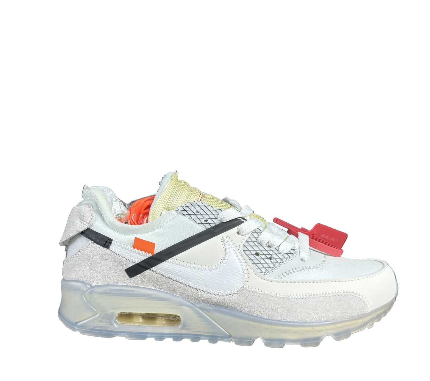 Off-White x Nike Air Max 90 | Black | Dessert | White