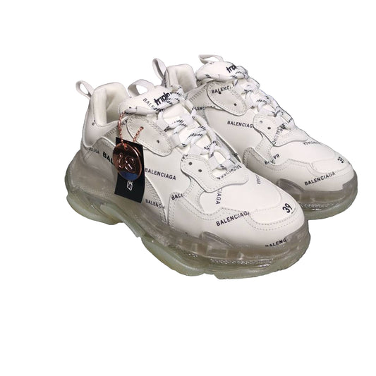 Balenciaga | Triple S Allover Logo White