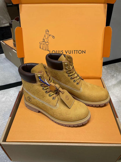Louis Vuitton x Timberland | Wheat Monogram 6-Inch Boot