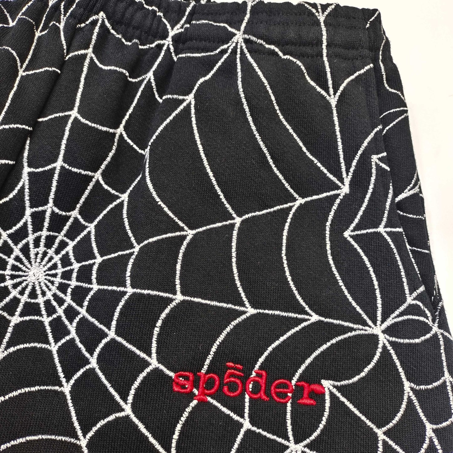 Sp5der | AOP Web Sweatpants | Black