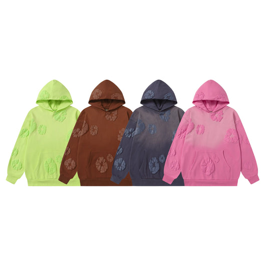 Denim Tears | Mono Cotton Wreath Hoodie Denim Tears