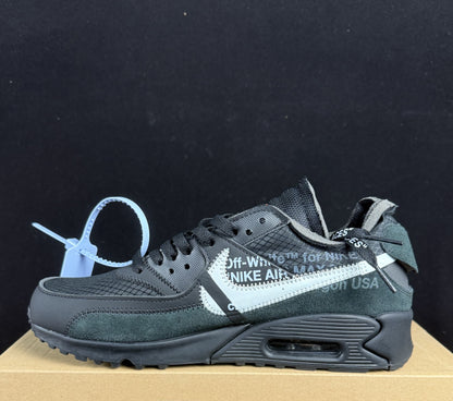 Off-White x Nike Air Max 90 | Black | Dessert | White