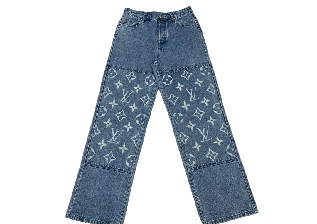 Louis Vuitton | Monogram Denim Jeans | Blue | Straight Fit