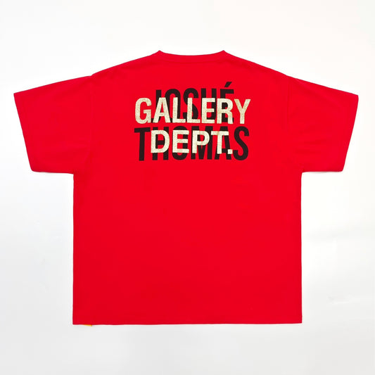 Gallery Dept. | Everlast J Logo Tee | Red Black Multi