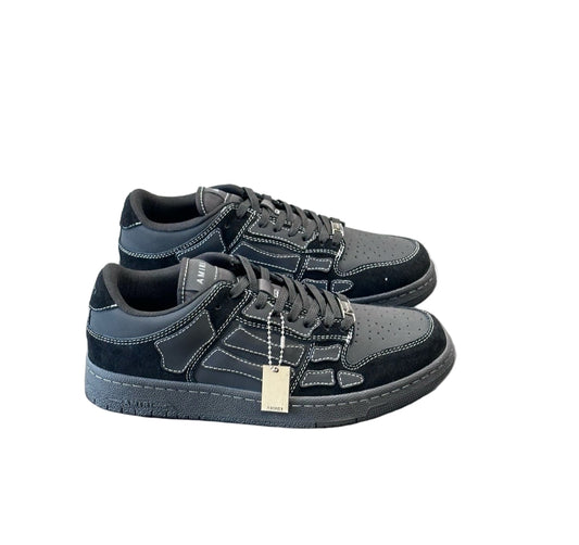 Amiri | Skel Low Sneakers | Black & White Leather