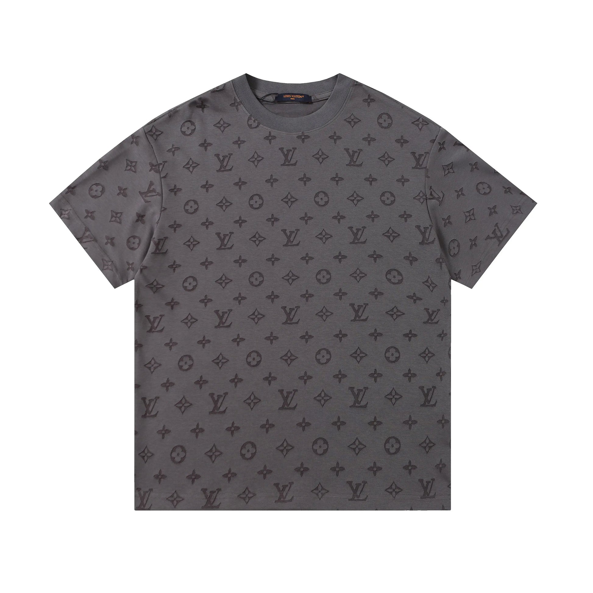 Louis Vuitton | Monogram Jacquard Knit Tee | Black / Grey / White | Oversized Louis Vuitton