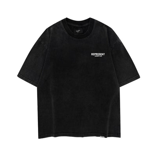 Represent | Owners Club T-Shirt | Black Cotton Logo Print