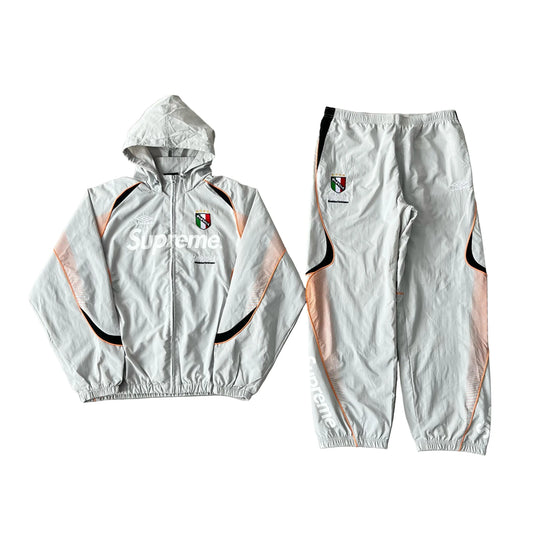 Supreme x Umbro | Supermax Tracksuit Hoodie & Pants | Black, Grey, Navy Supreme