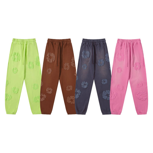 Denim Tears | Mono Cotton Wreath Sweatpants Denim Tears
