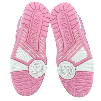 Louis Vuitton | Trainer Low Pink & White Monogram
