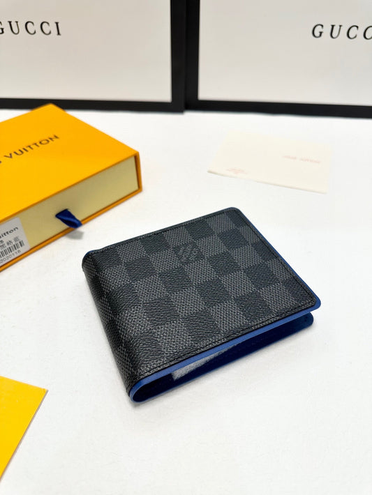 Louis Vuitton | Damier Graphite Wallet | Black Checkered Leather
