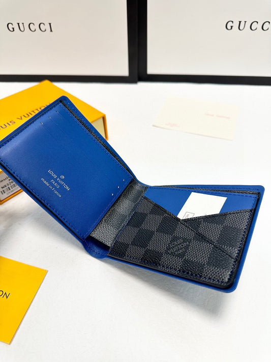 Louis Vuitton | Damier Graphite Wallet | Black Checkered Leather